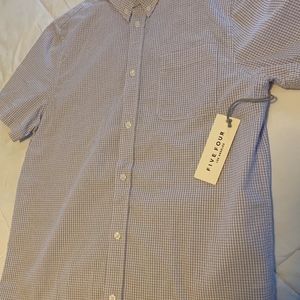 Men's casual button down shirt
